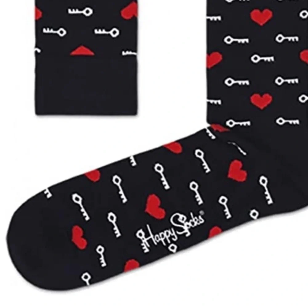 Happy Socks Hearts and Keys The Key To My Heart Men 9-11